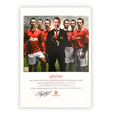 Ryan Giggs Signed "Landmark" Framed Print (Frame M)
