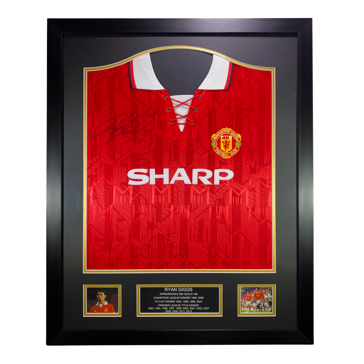 Ryan Giggs Signed Manchester United 1992/1994 Red Home Shirt