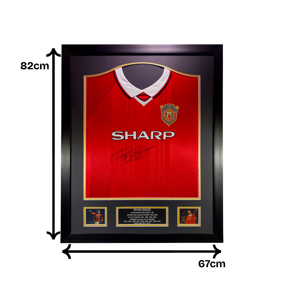 Ryan Giggs Signed 1999 Manchester United Champions League Shirt