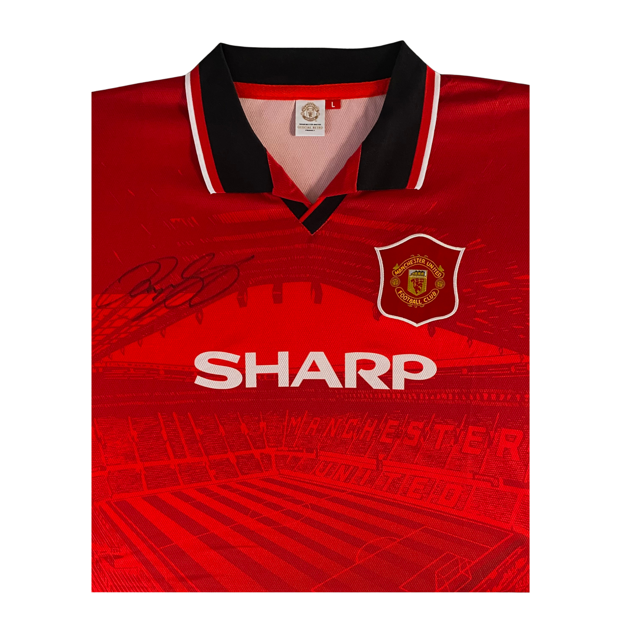 Ryan Giggs Signed Manchester United 1994/1996 Red Home Shirt