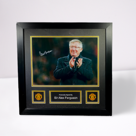 Sir Alex Ferguson Signed Photo Print: The Boss