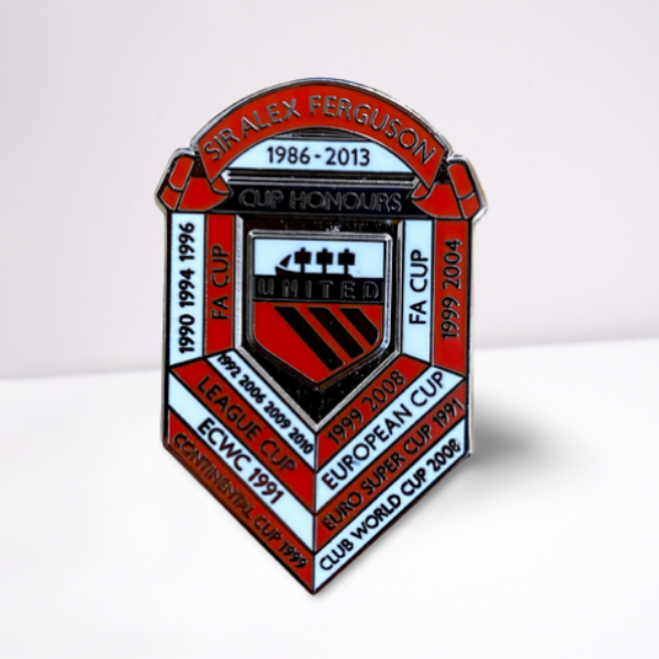 Sir Alex Ferguson Cup Honours Badge