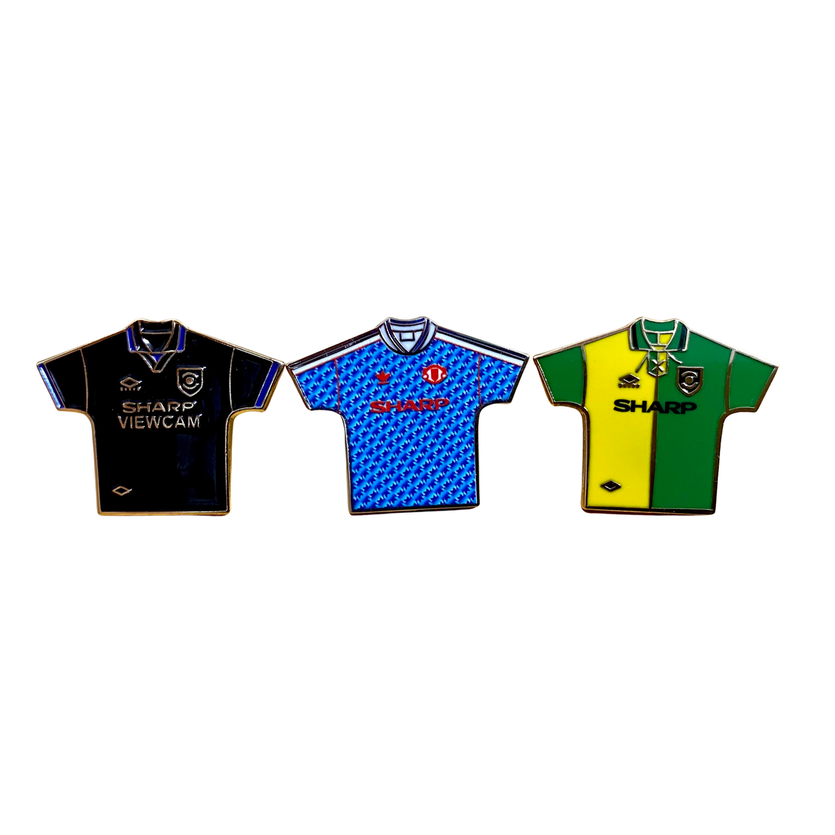 Retro Sharp United Shirt Badge
