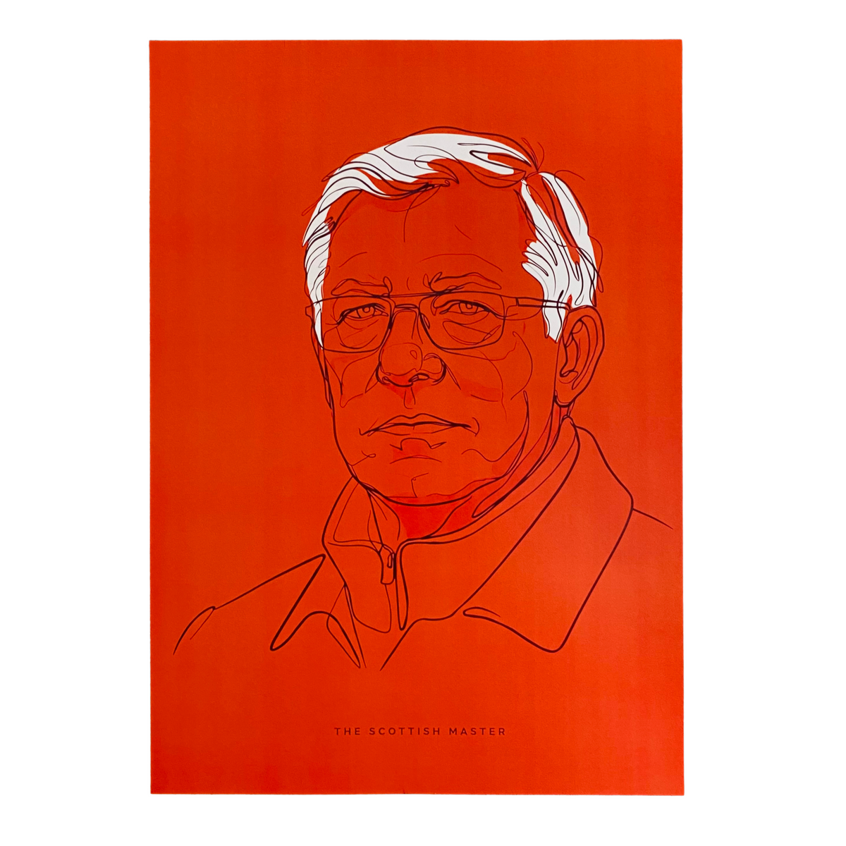 Sir Alex Ferguson "The Scottish Master" Print (A3)