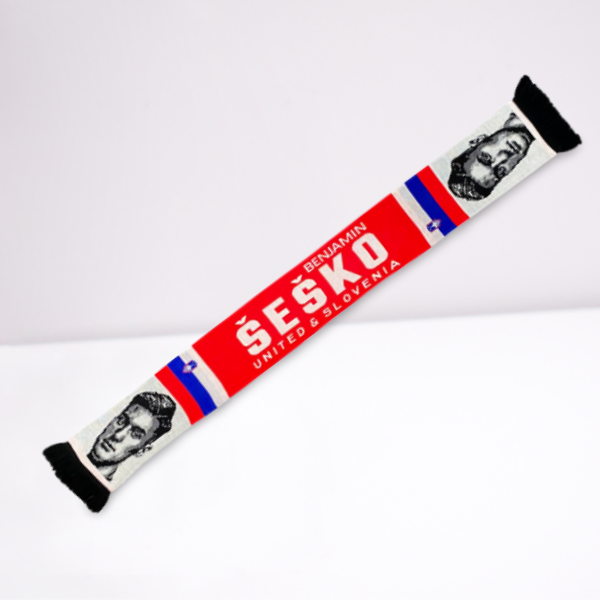 Benjamin Šeško Flag Scarf