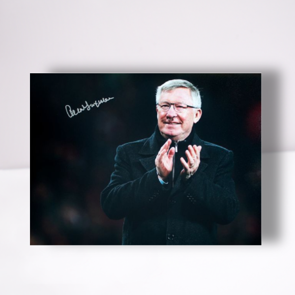 Sir Alex Ferguson Signed Photo Print: The Boss
