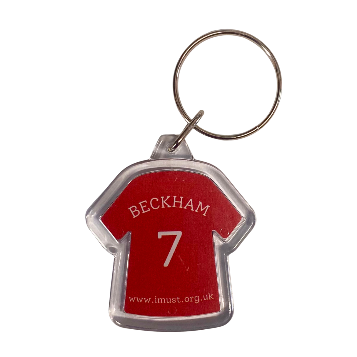 Sir David Beckham Shirt Keyring