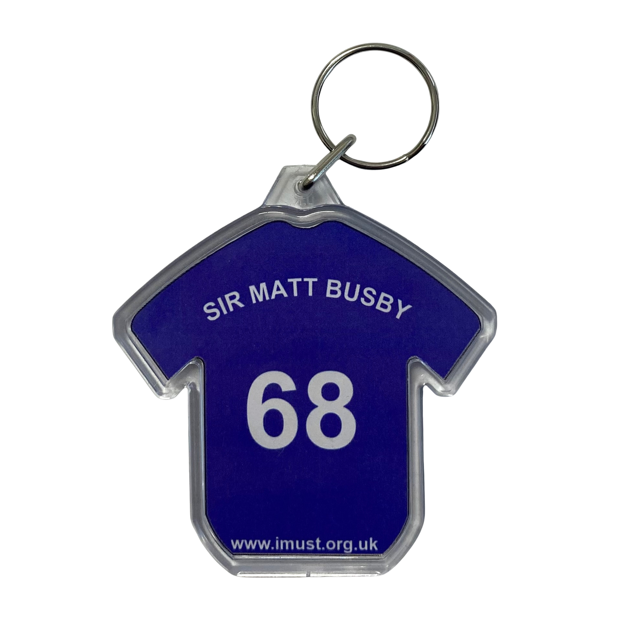 Sir Matt Busby 1968 Player Keyring
