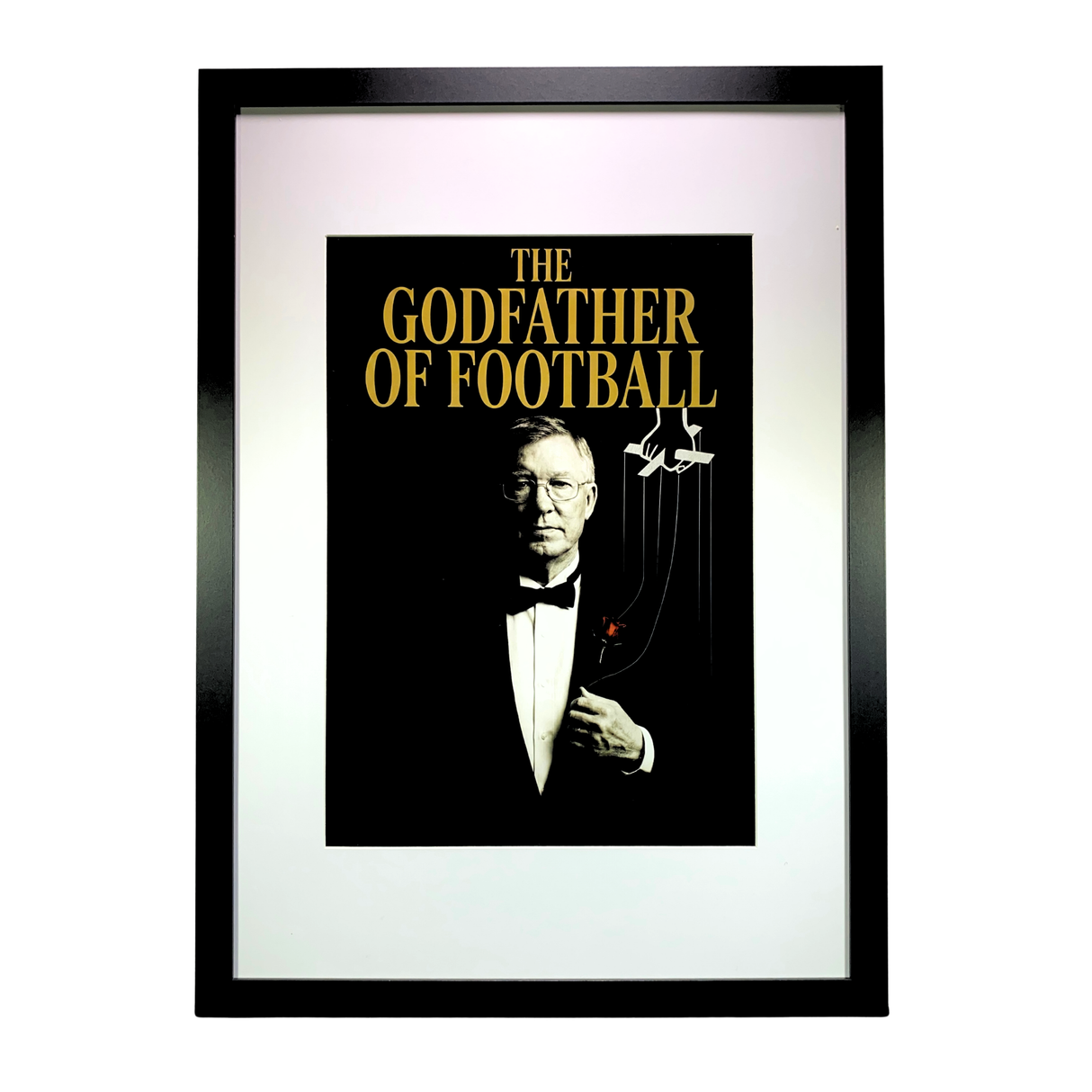 Sir Alex Ferguson "The Godfather of Football" Print (A3)