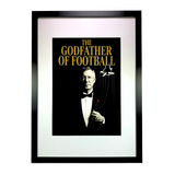 Sir Alex Ferguson "The Godfather of Football" Print (A3)
