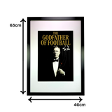 Sir Alex Ferguson "The Godfather of Football" Print (A3)