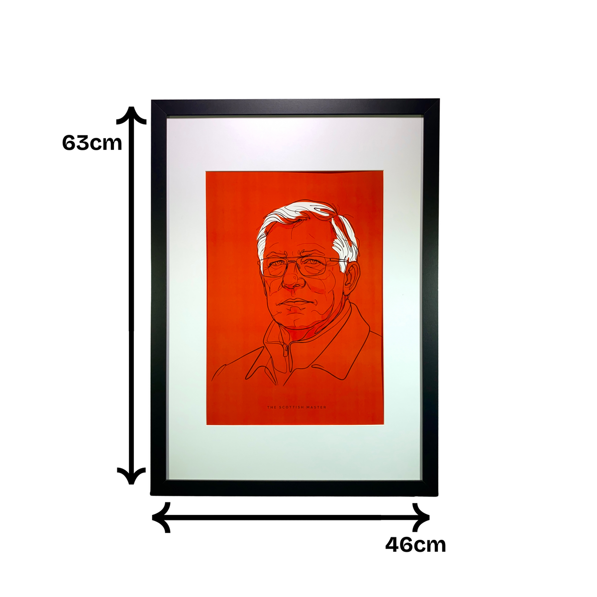 Sir Alex Ferguson "The Scottish Master" Print (A3)