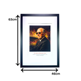Sir Matt Busby "The Father of Manchester United" Print (A3)