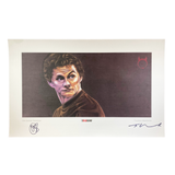 Ole Gunnar Solskjaer Signed Artwork Print Limited Edition (XL)