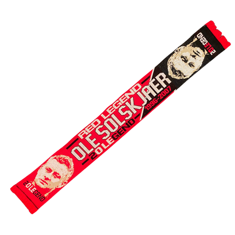 True Red Legends - Ole Gunnar Solskjaer Scarf