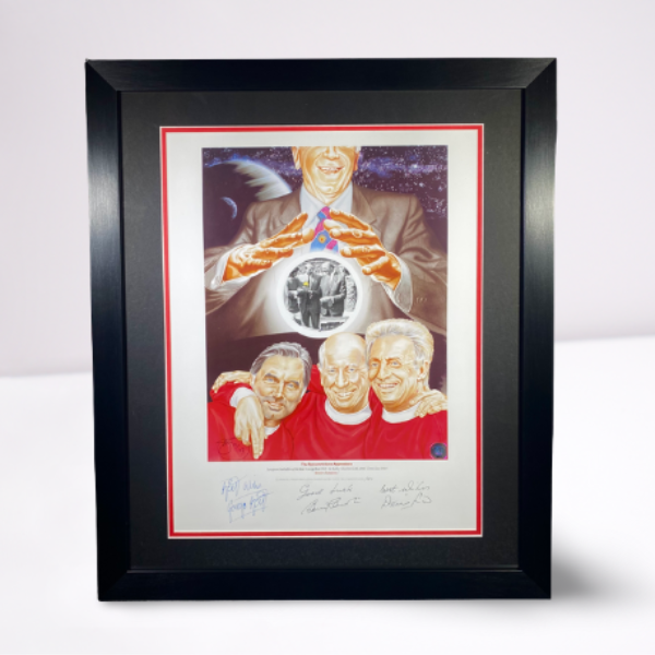 Sorcerers Apprentices' Print Signed by Law, Best & Charlton