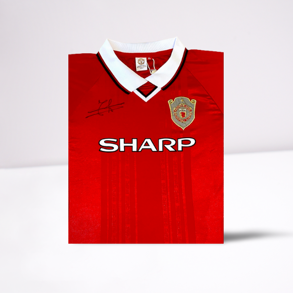 Jaap Stam Hand Signed 1999 Champions League Final Shirt