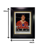 Stuart Pearson 1977 FA Cup Final Signed Portrait Print (L)