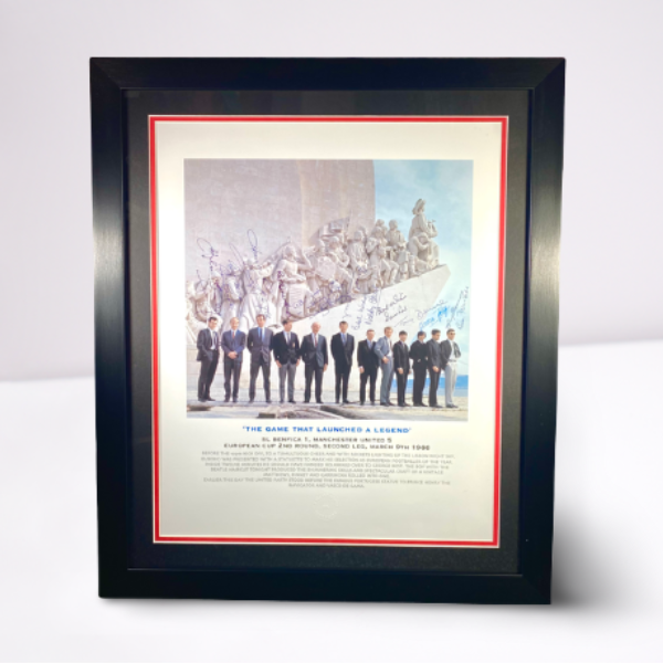 The Game that launched a Legend' Print multi Signed by the 1966 team