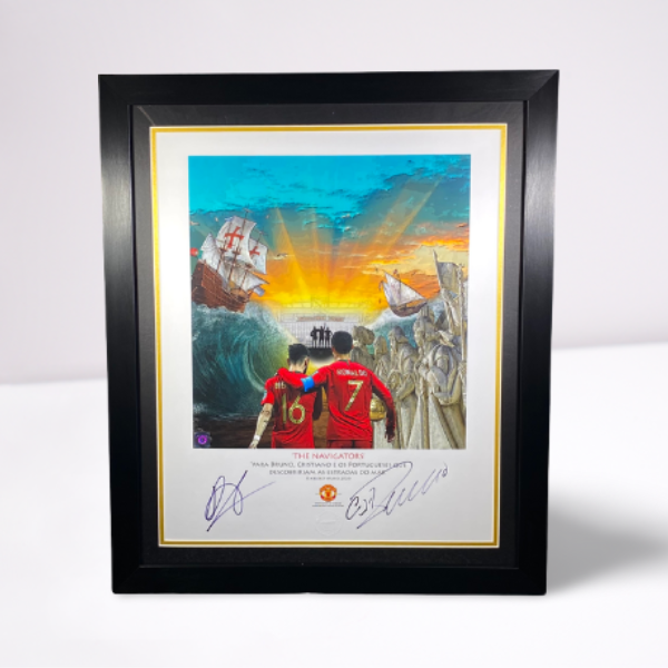 The Navigators' Print Signed by Fernandes & Ronaldo