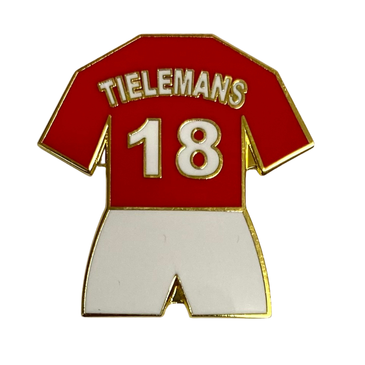 Youri Tielemans 18 Shirt Badge