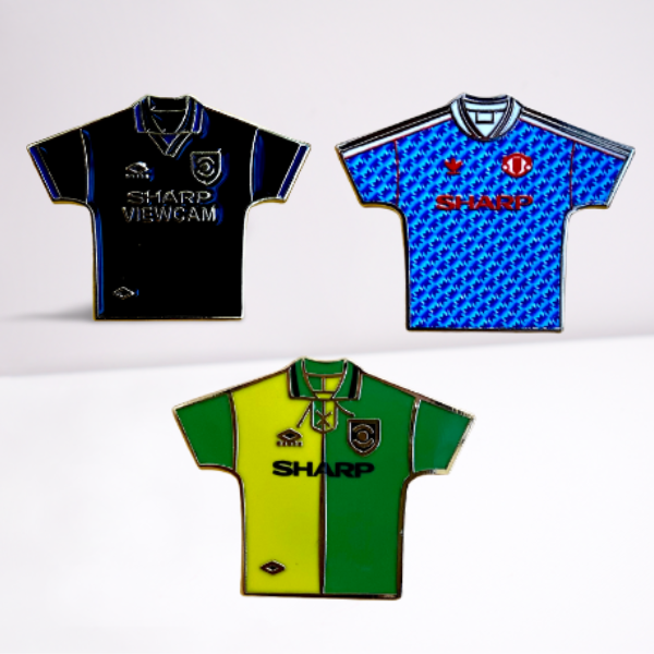 Retro Sharp United Shirt Badge
