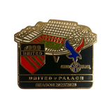 Manchester United v Crystal Palace 2025/2026 Matchday Badge