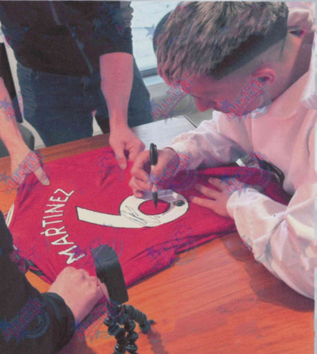 Lisandro Martínez 2022-2023 Home Signed Shirt
